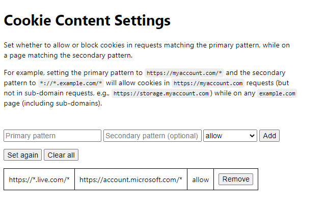 Chrome 网上商店的 Cookie 内容设置将与 OffiDocs Chromium 在线一起运行