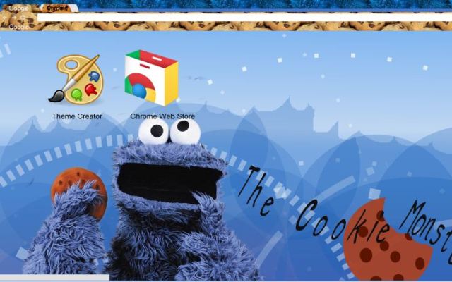 Cookie Monster Sesame Street  from Chrome web store to be run with OffiDocs Chromium online