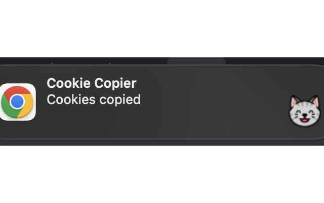 Cookies Copier  from Chrome web store to be run with OffiDocs Chromium online