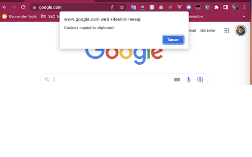 Cookie Simpl  from Chrome web store to be run with OffiDocs Chromium online