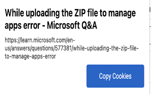 Cookies Miner  from Chrome web store to be run with OffiDocs Chromium online