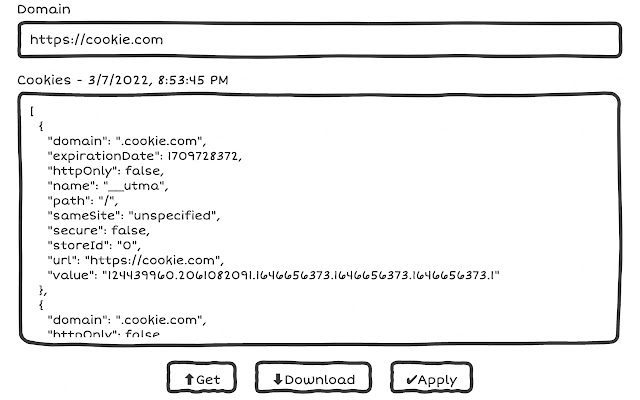 Cookie Synchronize  from Chrome web store to be run with OffiDocs Chromium online