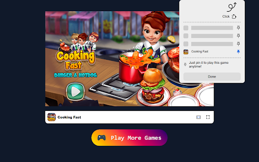 Cooking Fast Game Upgrade Your Kitchen and Serve Fast!  from Chrome web store to be run with OffiDocs Chromium online