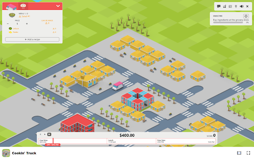 Cookin Truck Game Run your own food truck and attract customers!  from Chrome web store to be run with OffiDocs Chromium online