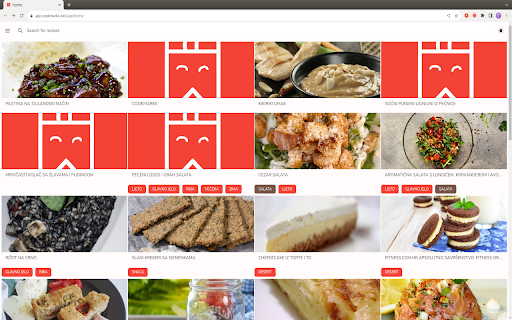 Cookmarks  from Chrome web store to be run with OffiDocs Chromium online