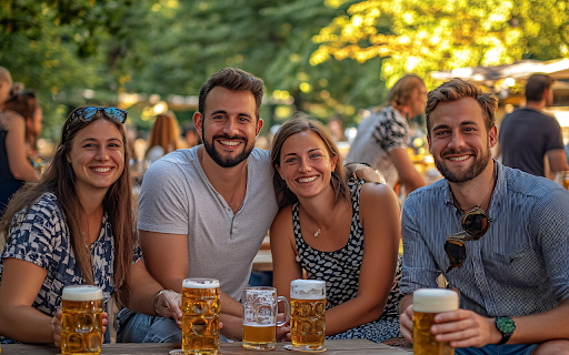 Cool glasses of beer  from Chrome web store to be run with OffiDocs Chromium online
