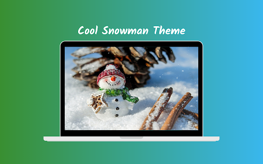 Cool Snowman Theme  from Chrome web store to be run with OffiDocs Chromium online