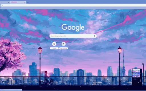 cool theme i guess  from Chrome web store to be run with OffiDocs Chromium online