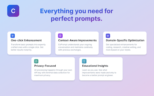CoPrompt from Chrome web store to be run with OffiDocs Chromium online CoPrompt from Chrome web store to be run with OffiDocs Chromium online