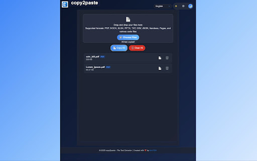 copy2paste  from Chrome web store to be run with OffiDocs Chromium online