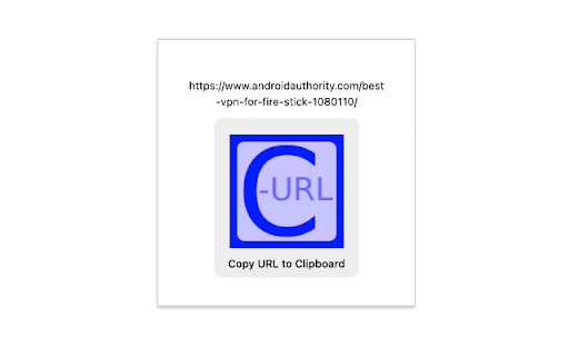 Copy Clean URL to Clipboard  from Chrome web store to be run with OffiDocs Chromium online