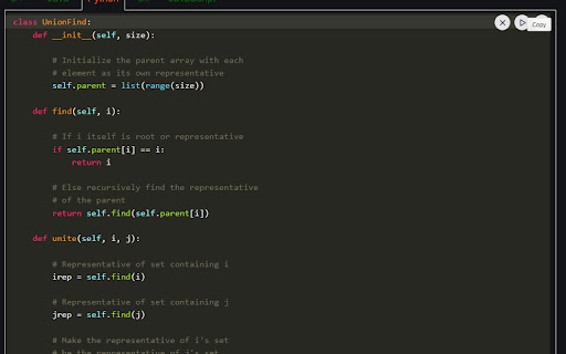 Copy Code Block  from Chrome web store to be run with OffiDocs Chromium online