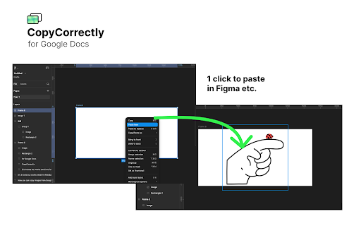 CopyCorrectly for Google Docs  from Chrome web store to be run with OffiDocs Chromium online