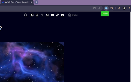 Copy FB Id  from Chrome web store to be run with OffiDocs Chromium online
