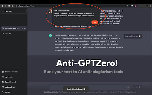 Copy for Chat GPT  from Chrome web store to be run with OffiDocs Chromium online