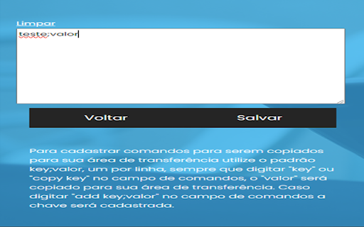CopyKey  from Chrome web store to be run with OffiDocs Chromium online
