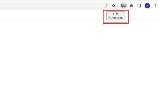 Copy Keywords from Google Planner  from Chrome web store to be run with OffiDocs Chromium online