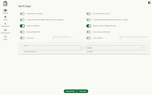 Copy Please!  from Chrome web store to be run with OffiDocs Chromium online