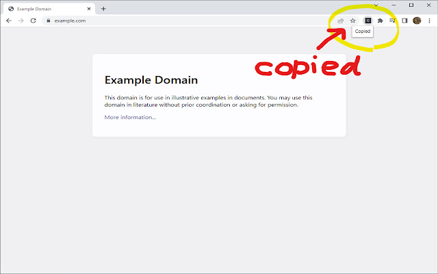 Copy Rich Link  from Chrome web store to be run with OffiDocs Chromium online