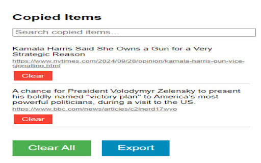 Copy Saver  from Chrome web store to be run with OffiDocs Chromium online