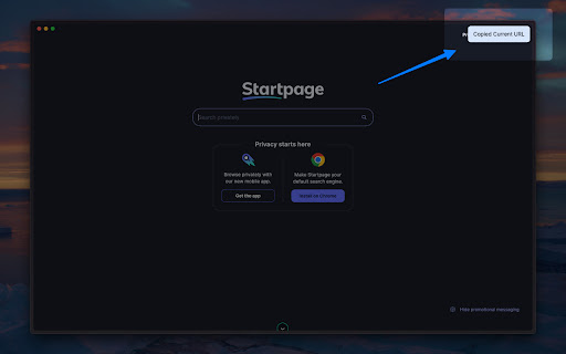 Copy Tab URL  from Chrome web store to be run with OffiDocs Chromium online
