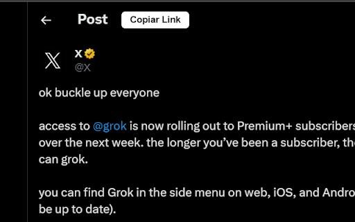 Copy Twitter Link With FX  from Chrome web store to be run with OffiDocs Chromium online
