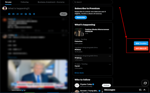 CopyXTimeline  from Chrome web store to be run with OffiDocs Chromium online