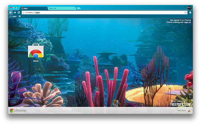 Coral Reef  from Chrome web store to be run with OffiDocs Chromium online