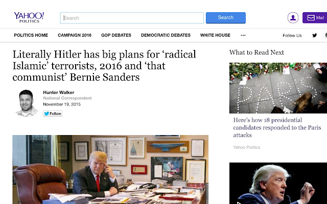 Correct Donald Trump misspellings  from Chrome web store to be run with OffiDocs Chromium online