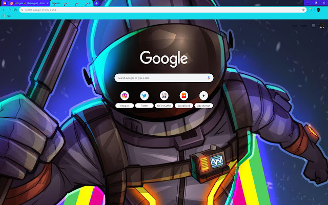 Cosmonaut Skin in space SPACE | Fortnite GAME  from Chrome web store to be run with OffiDocs Chromium online