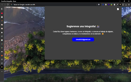Costa Rica Fotografías  from Chrome web store to be run with OffiDocs Chromium online