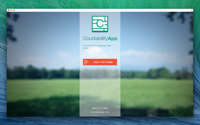 CountabilityApp  from Chrome web store to be run with OffiDocs Chromium online