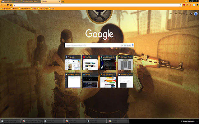 Counter Strike: Global Offensive (T Theme) van de Chrome-webwinkel wordt uitgevoerd met OffiDocs Chromium online