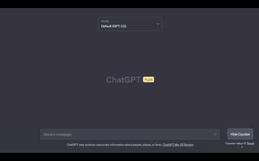CountGPT  from Chrome web store to be run with OffiDocs Chromium online