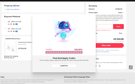 CouponGather: Auto Coupon Finder  Deal Hunter  from Chrome web store to be run with OffiDocs Chromium online