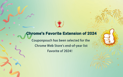 CouponPouch  from Chrome web store to be run with OffiDocs Chromium online