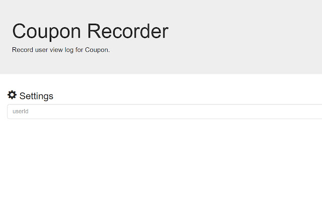 CouponRecorder  from Chrome web store to be run with OffiDocs Chromium online
