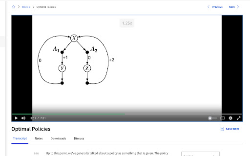 Coursera playback hotkeys  from Chrome web store to be run with OffiDocs Chromium online