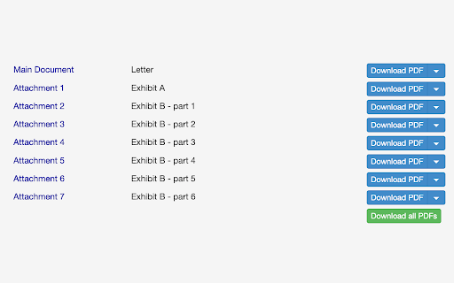 CourtListener Multiple PDF Downloader  from Chrome web store to be run with OffiDocs Chromium online