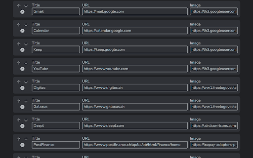 Cowockpit Customizable New Tab Page  from Chrome web store to be run with OffiDocs Chromium online