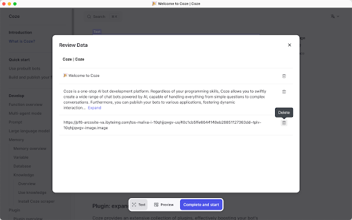 Coze Scraper  from Chrome web store to be run with OffiDocs Chromium online