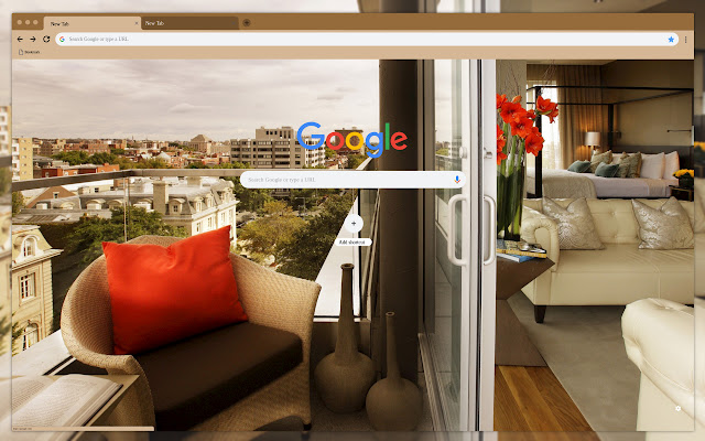 Cozy balcony  from Chrome web store to be run with OffiDocs Chromium online