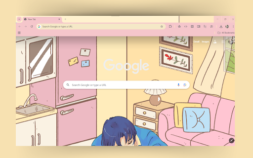Cozy Retreat Theme  from Chrome web store to be run with OffiDocs Chromium online