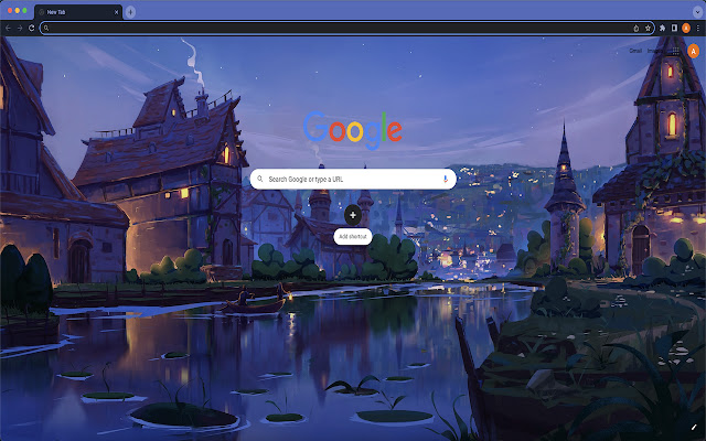Cozy Village Theme  from Chrome web store to be run with OffiDocs Chromium online