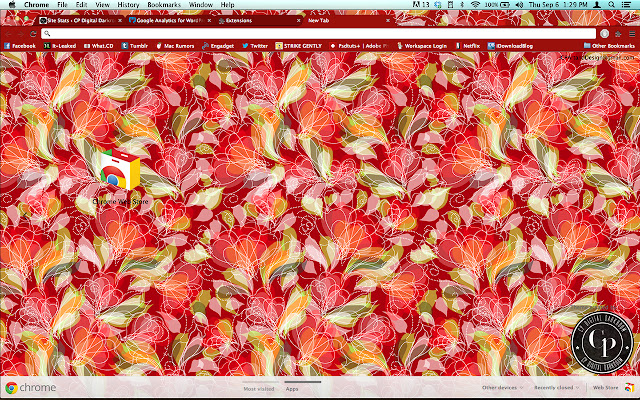 CPDD Floral Redux  from Chrome web store to be run with OffiDocs Chromium online