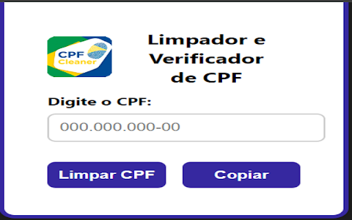 CPFCleaner  from Chrome web store to be run with OffiDocs Chromium online
