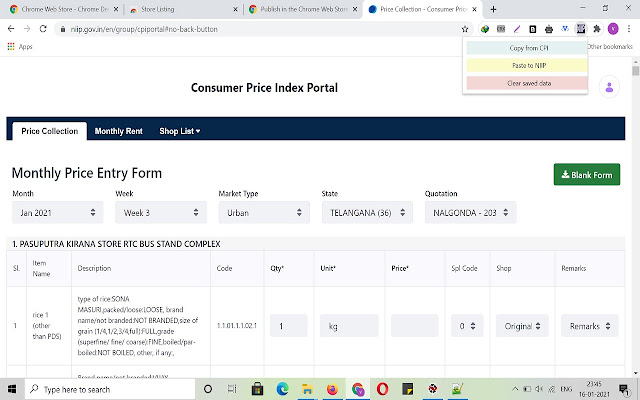 CPI to NIIP  from Chrome web store to be run with OffiDocs Chromium online