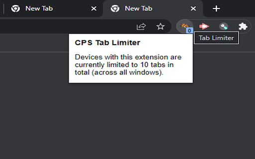 CPS Tab Limiter  from Chrome web store to be run with OffiDocs Chromium online
