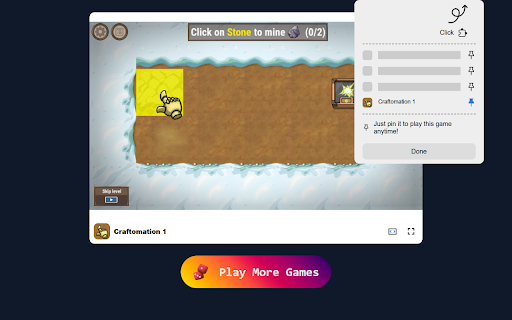 Craftomation 1 Game Build and Automate Your Frozen Colony!  from Chrome web store to be run with OffiDocs Chromium online