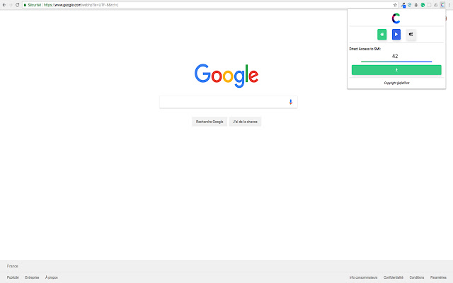 Craft Shortcut Extension  from Chrome web store to be run with OffiDocs Chromium online